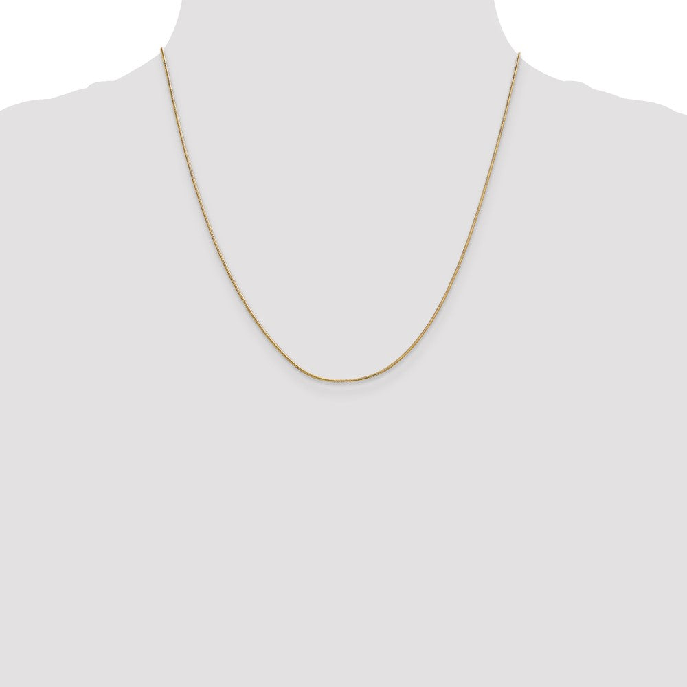 .9mm Round Snake Chain - Yellow Gold