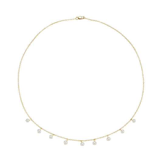 Cultured White Freshwater Pearl 18" Necklace