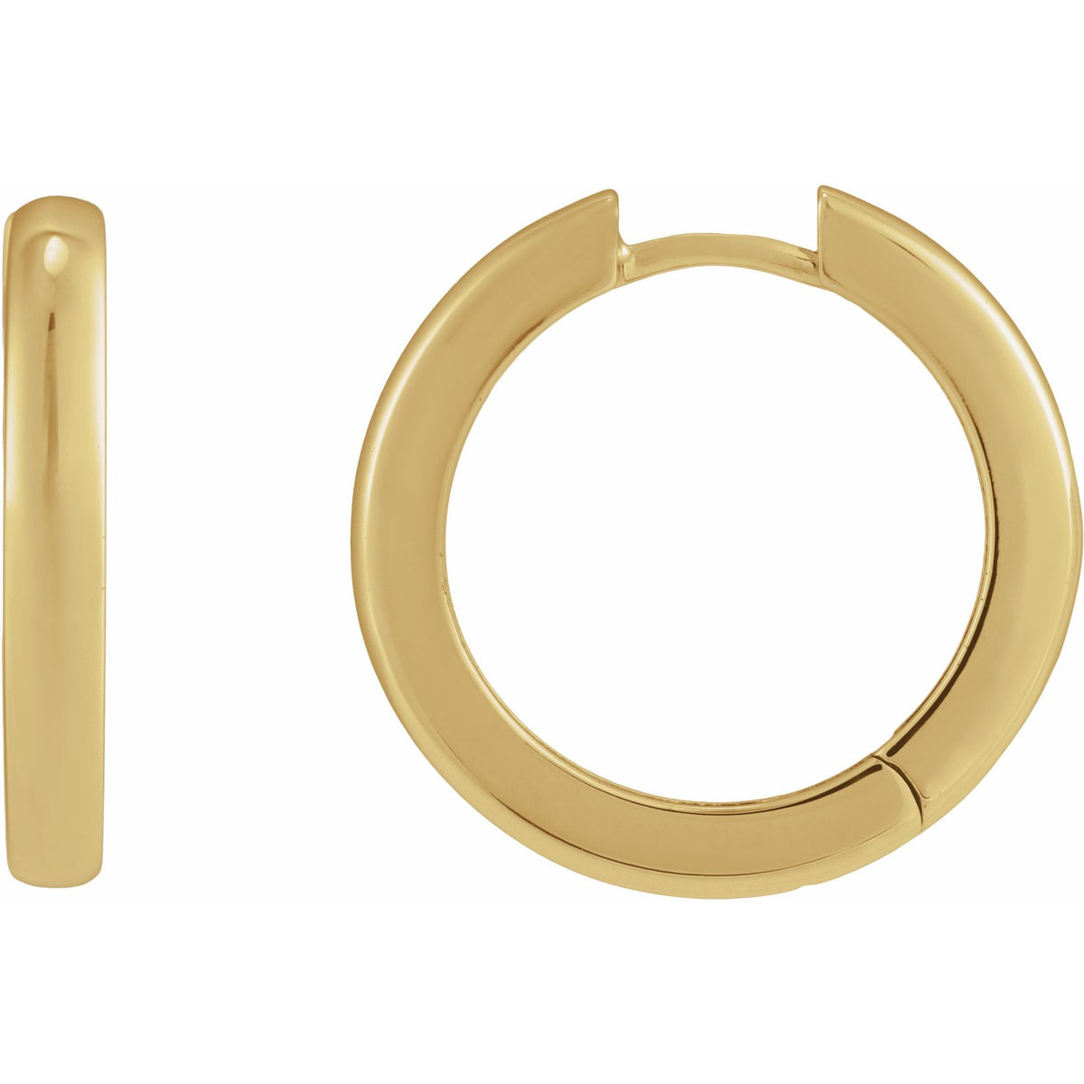Hinged Hoop Earrings 4