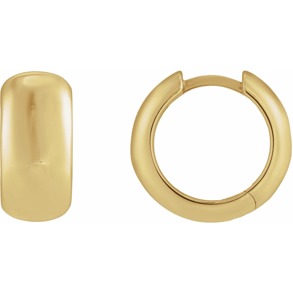 Hinged Hoop Earrings 8