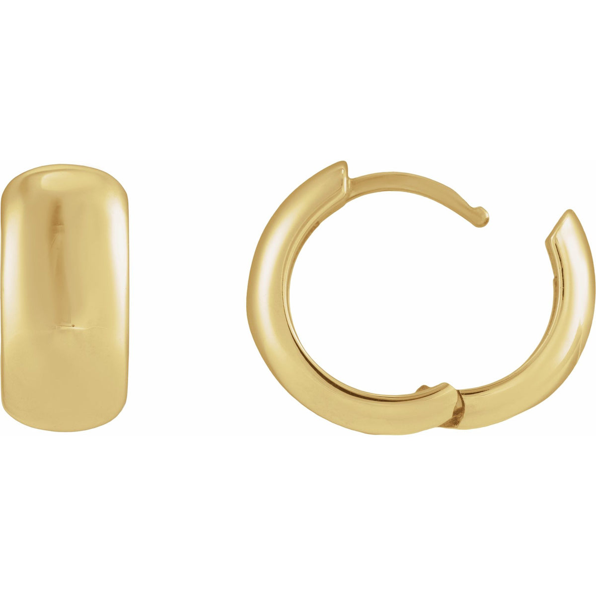 Hinged Hoop Earrings 8
