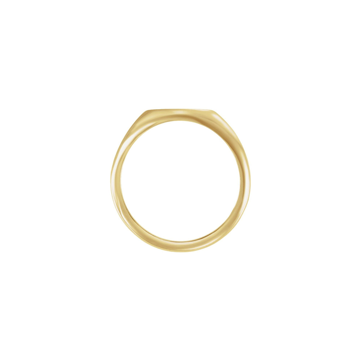 Oval Signet Ring (10 x 7mm)