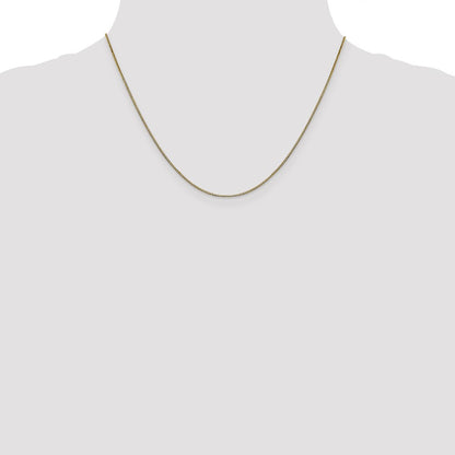 .9mm Box Chain - Yellow Gold