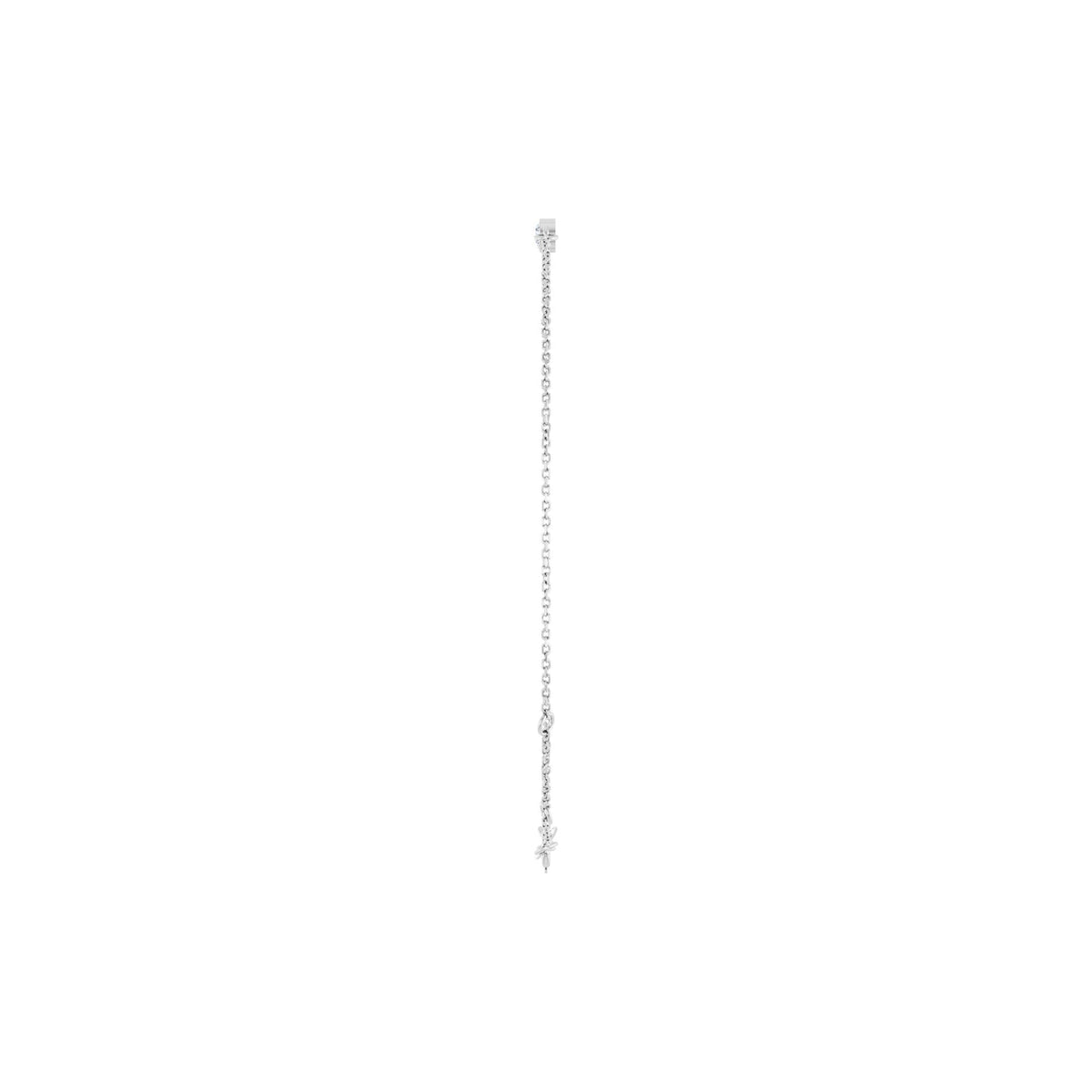 Natural Diamond Bezel-Set Link Bracelet
