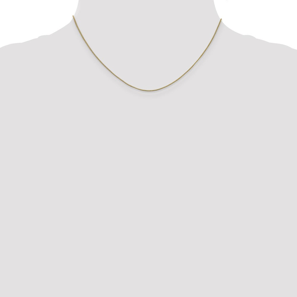 .7mm Box with Lobster Clasp Chain - Yellow Gold
