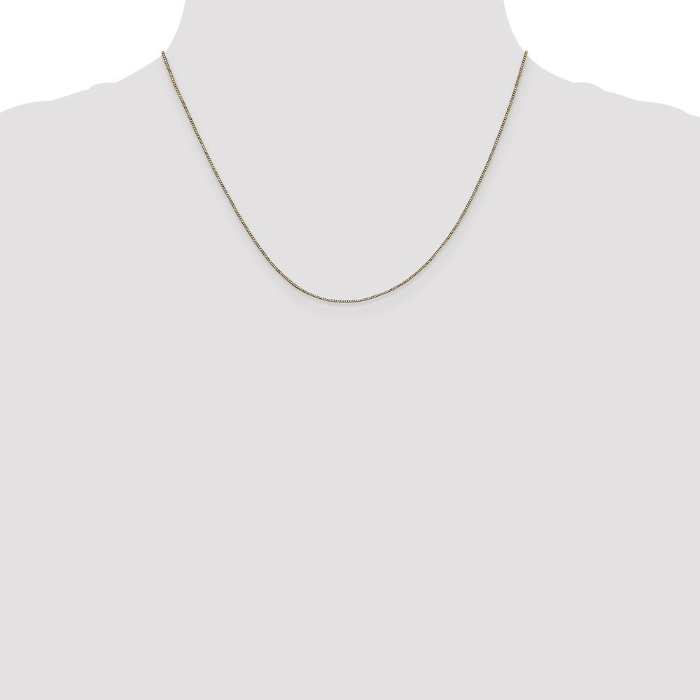 .7mm Box with Lobster Clasp Chain - Yellow Gold