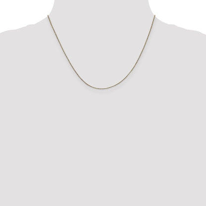 .7mm Box with Lobster Clasp Chain - Yellow Gold