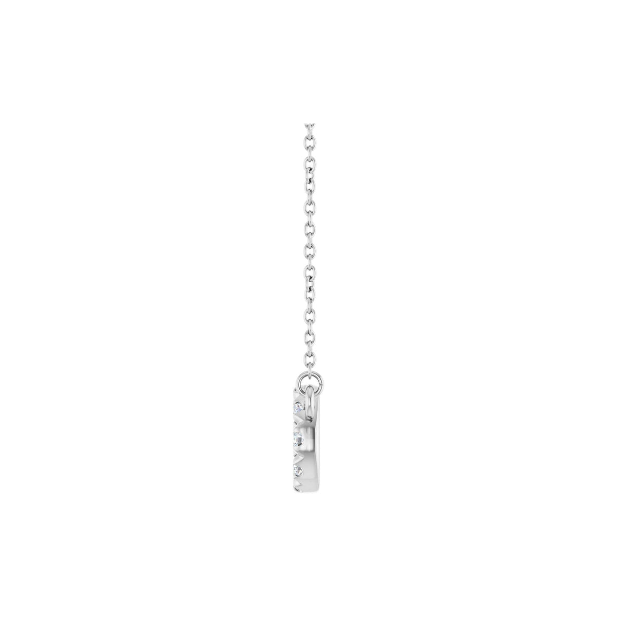 1/3 CTW Natural Diamond Infinity-Inspired 18" Necklace