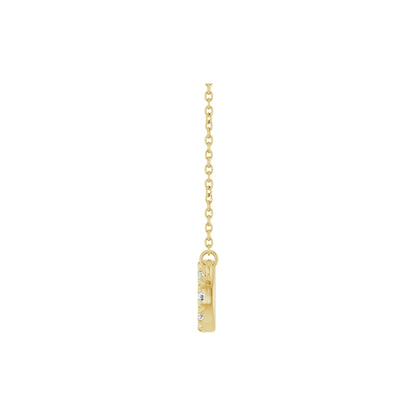 1/3 CTW Natural Diamond Infinity-Inspired 18" Necklace