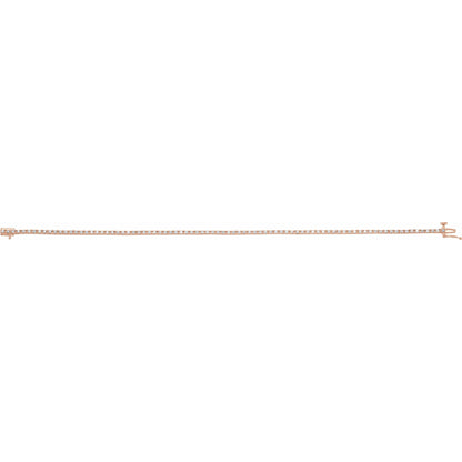 7/8 CTW Natural Diamond Line 7 1/4" Bracelet