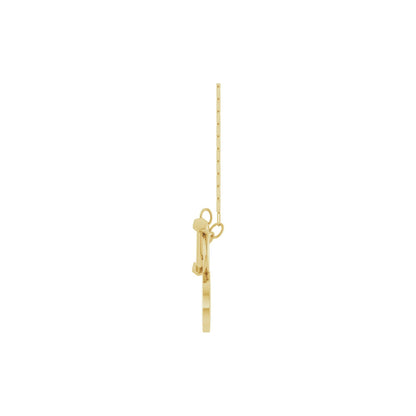 Engravable Toggle Necklace