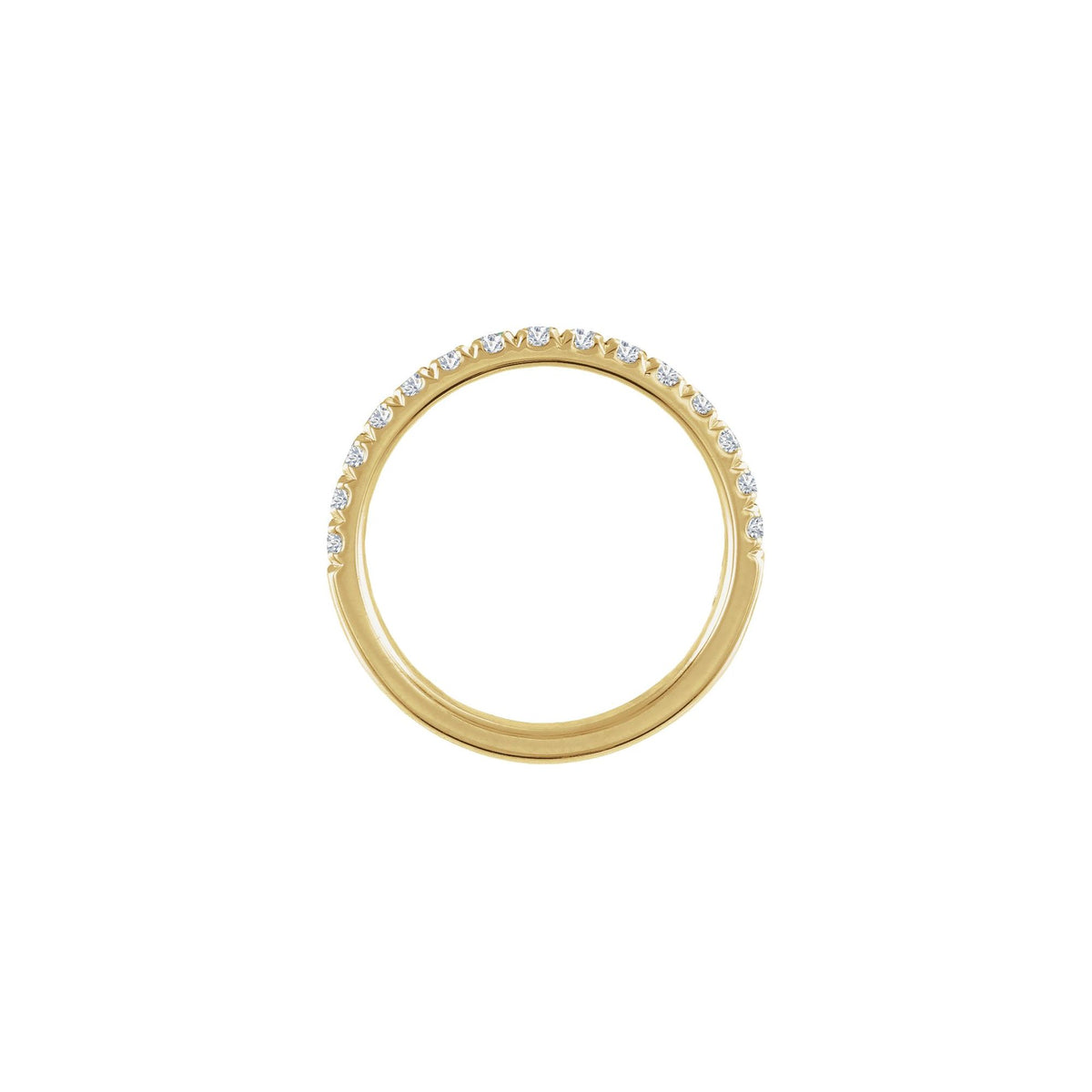 1/2 CTW Natural Diamond Stackable Ring