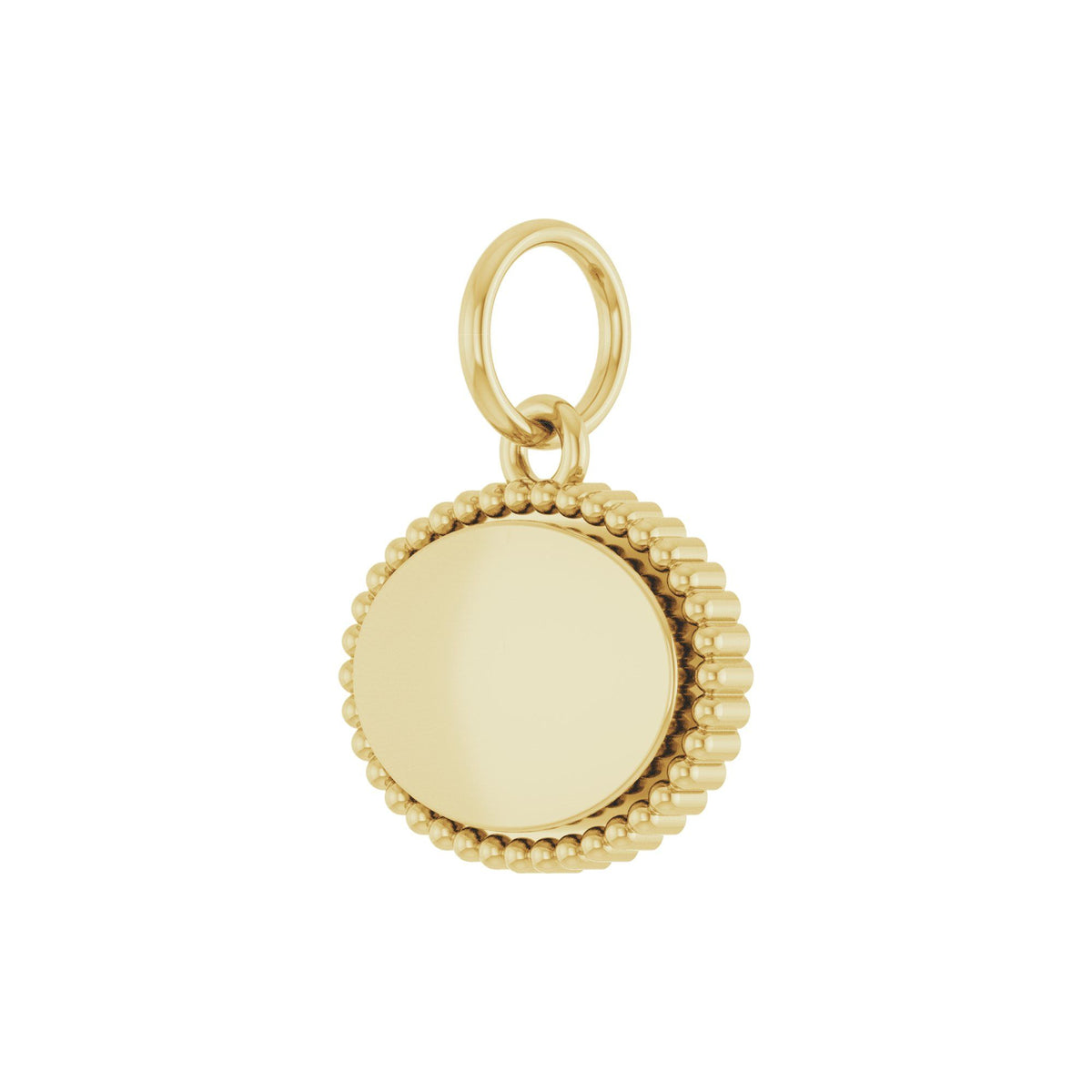 Engravable Beaded Necklace or Pendant
