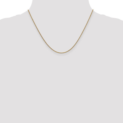 1.6mm Round Cable Chain - Yellow Gold