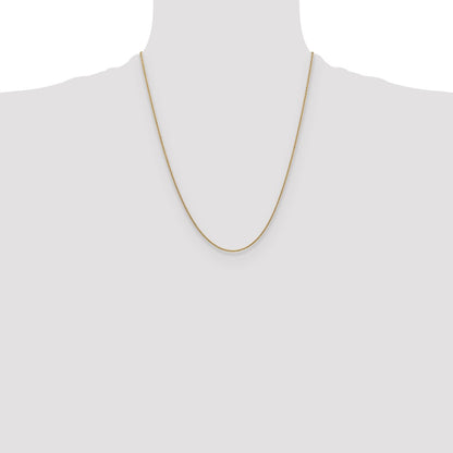 1.6mm Round Cable Chain - Yellow Gold