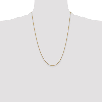 1.6mm Round Cable Chain - Yellow Gold