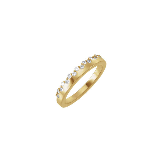 1/3 CTW Natural Diamond Stackable Ring