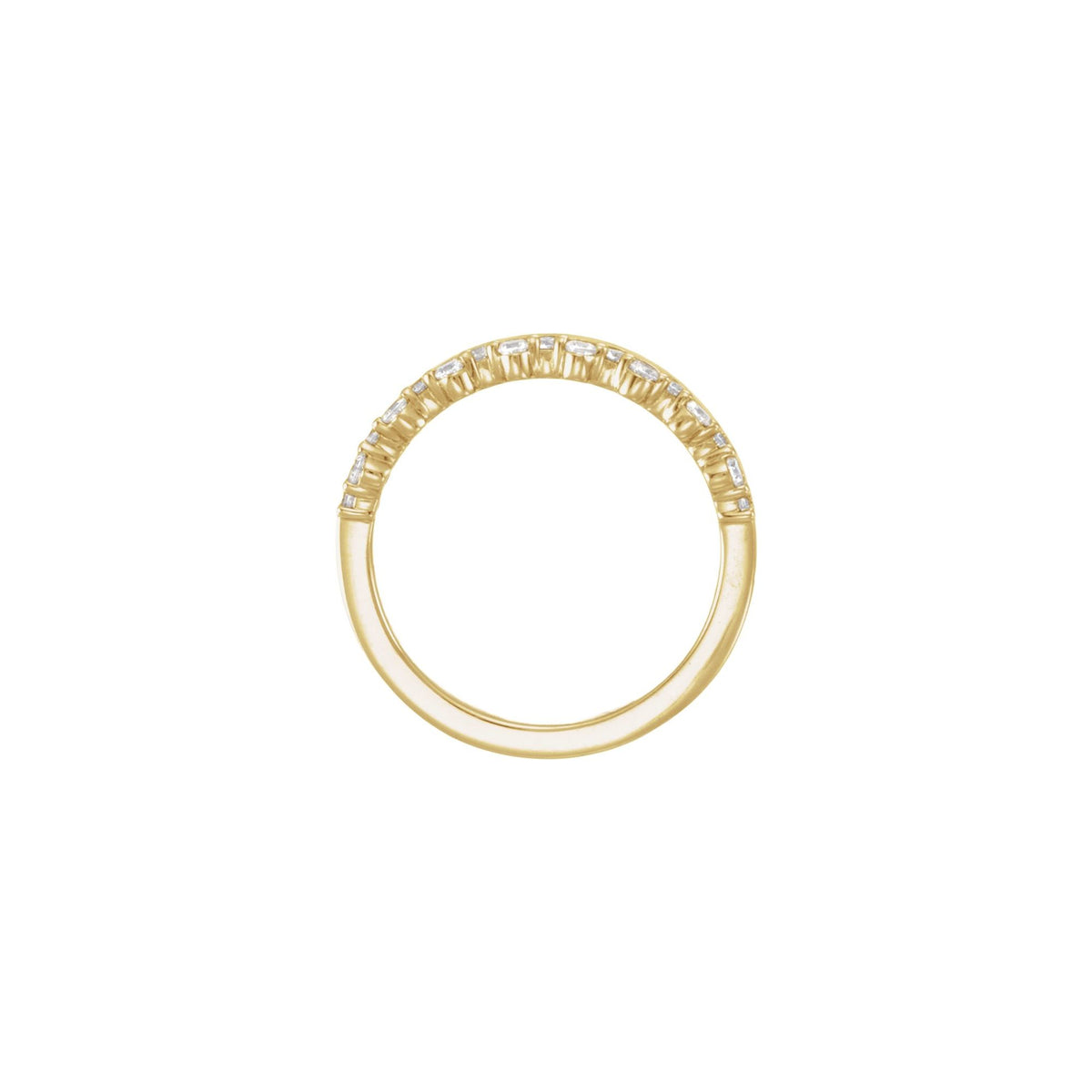1/3 CTW Natural Diamond Stackable Ring