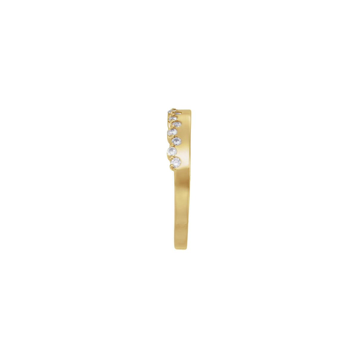 1/3 CTW Natural Diamond Stackable Ring