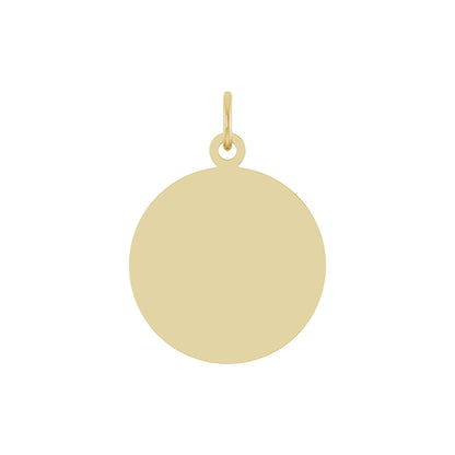 Engravable Disc Necklace & Pendant 2