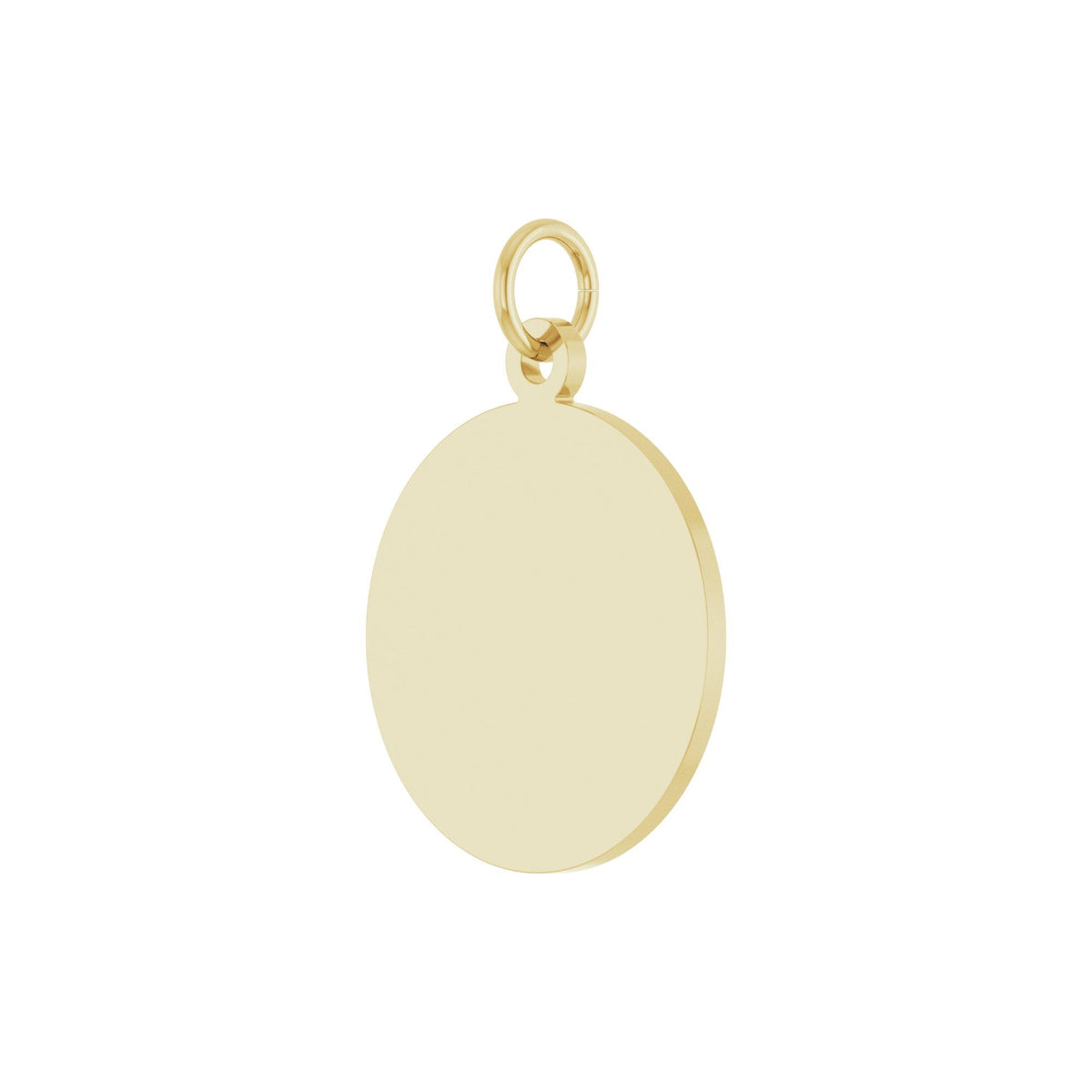 Engravable Disc Necklace & Pendant 2