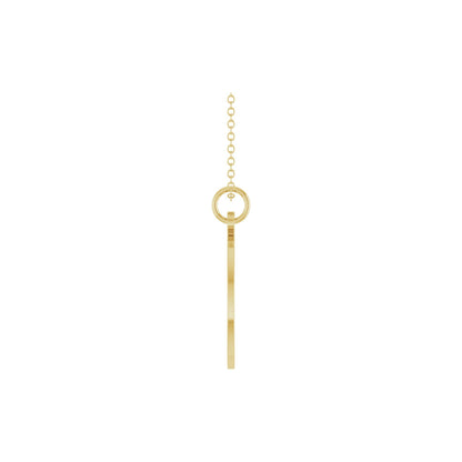 Engravable Oval Necklace or Pendant 2