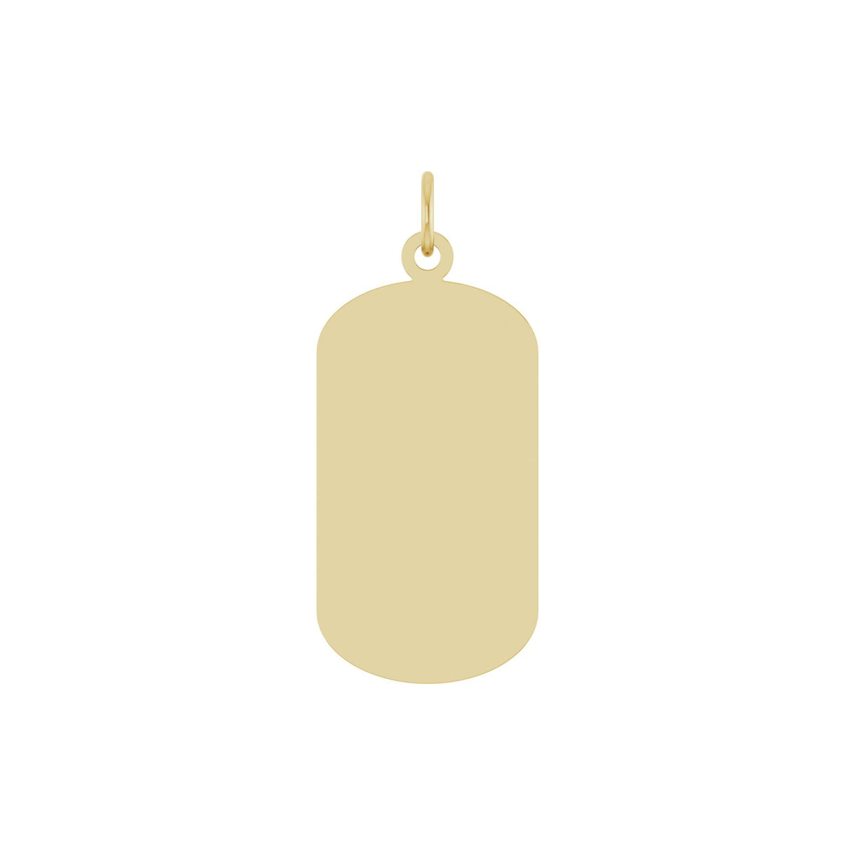 Engravable Dog Tag Necklace or Pendant