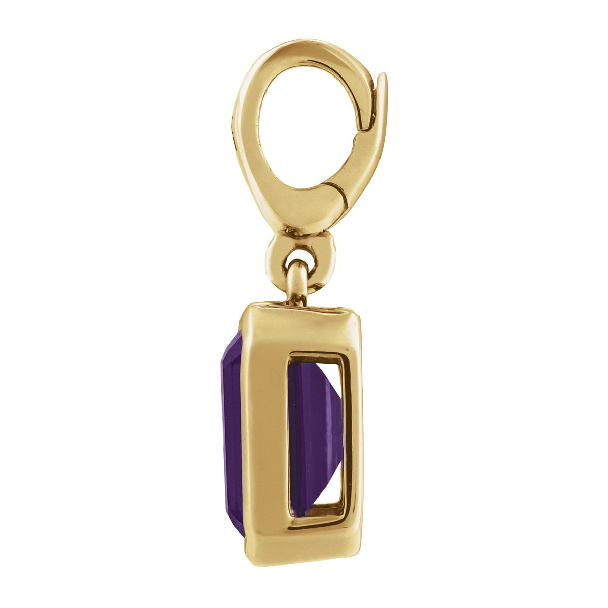 Natural Amethyst Charm/Pendant