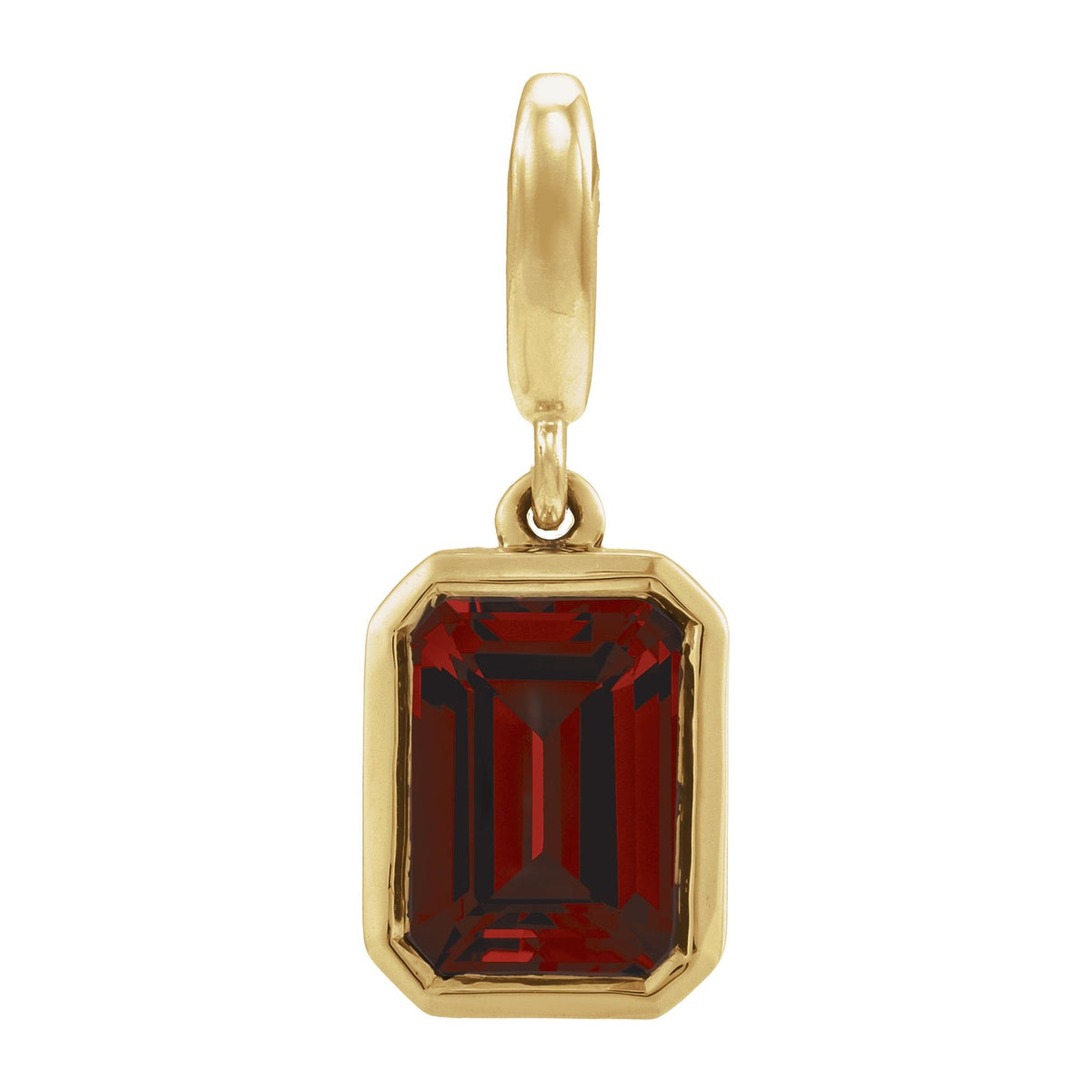 Natural Mozambique Garnet Charm/Pendant