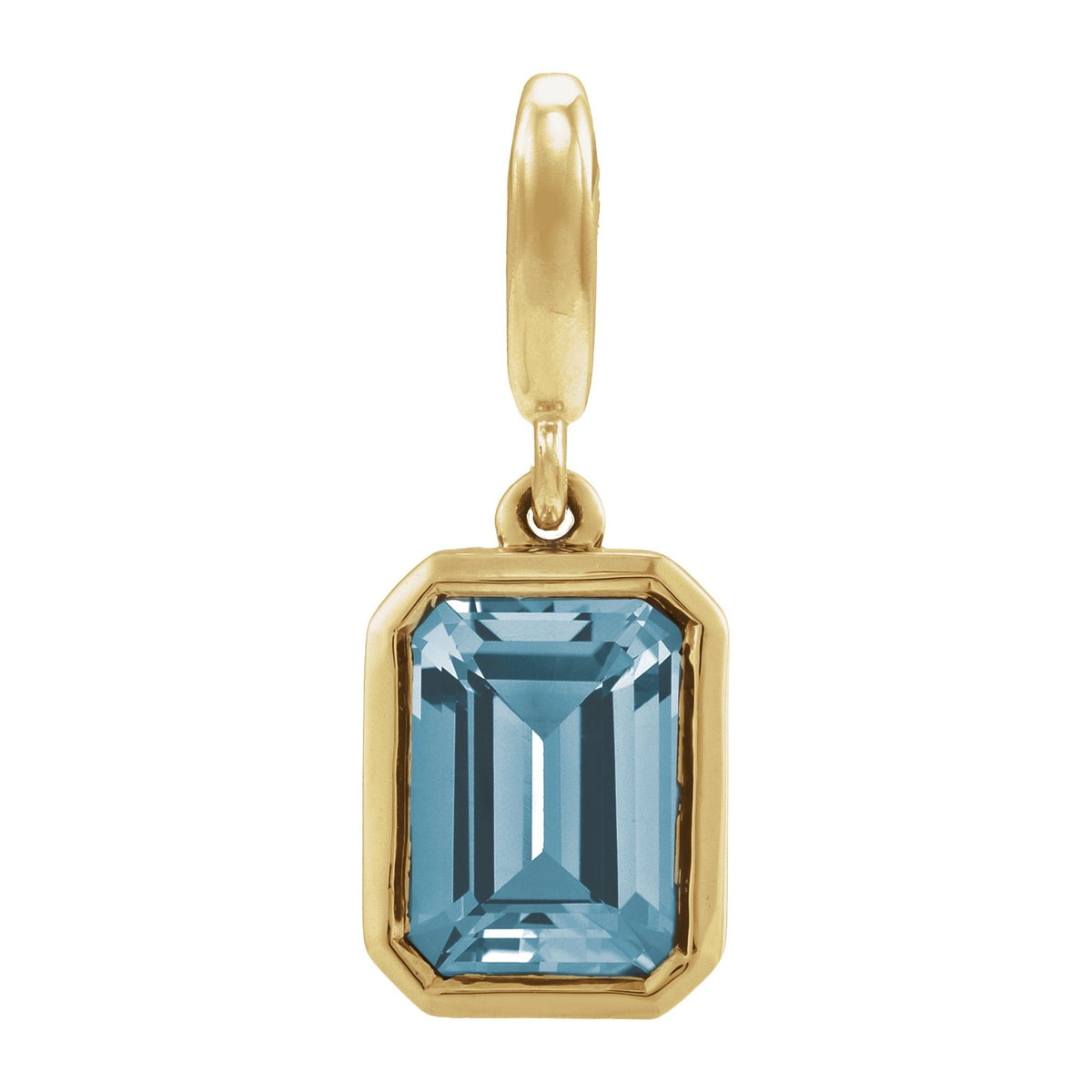 Natural Aquamarine Charm/Pendant