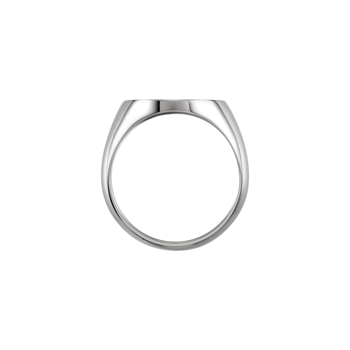 Oval Signet Ring (12 x 10〜22 x 20mm)