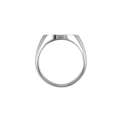 Oval Signet Ring (12 x 10〜22 x 20mm)