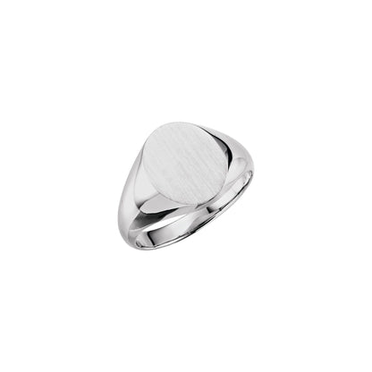 Oval Signet Ring (12 x 10〜22 x 20mm)