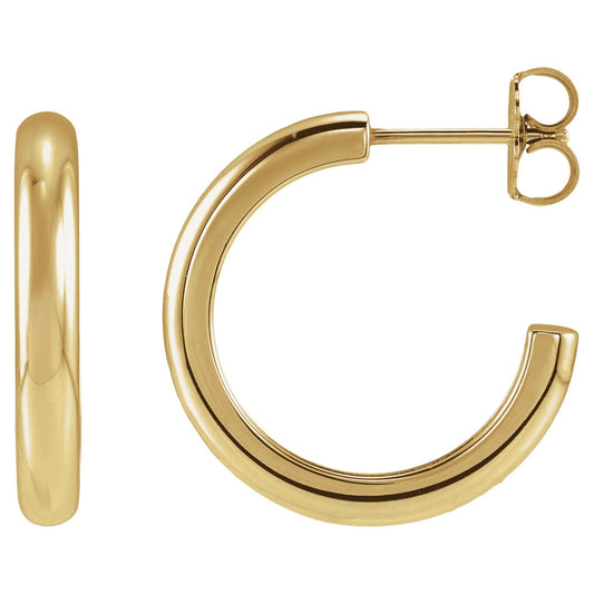 Lightweight 20 mm Hoop Earrings