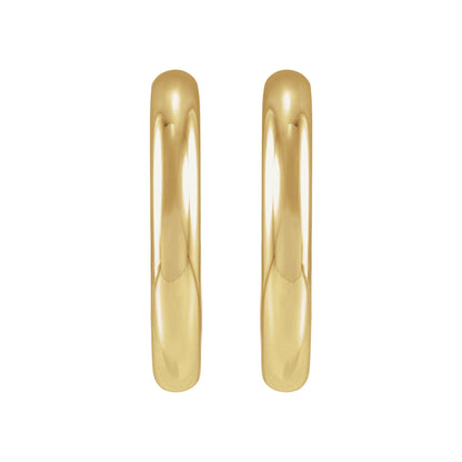 Lightweight 20 mm Hoop Earrings