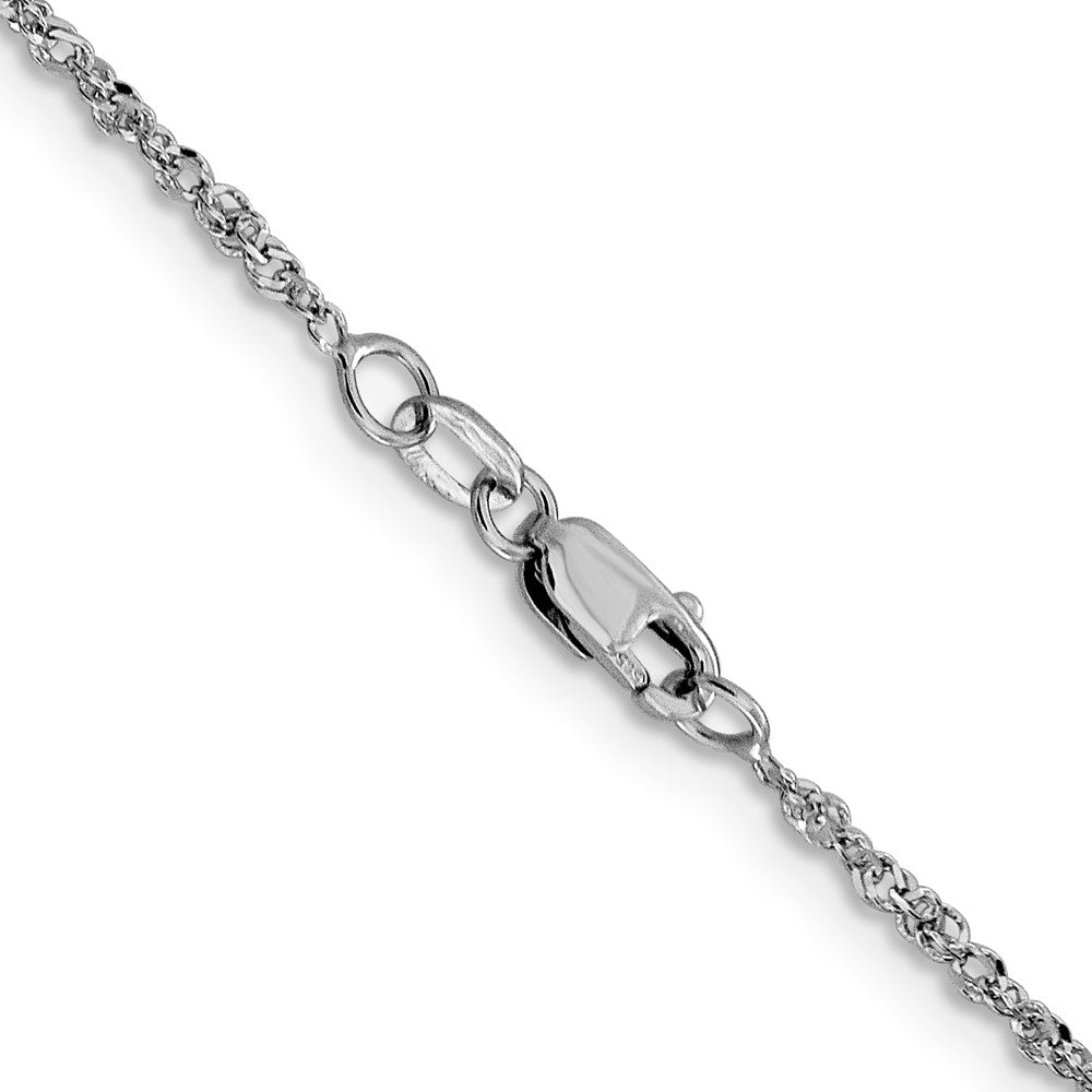 1.6mm Sparkle Singapore Chain