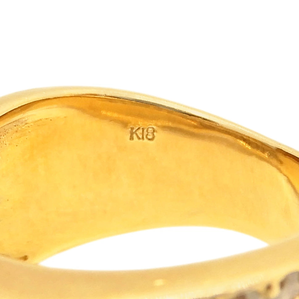 18K Yellow Gold 1.00ct Diamond Ring