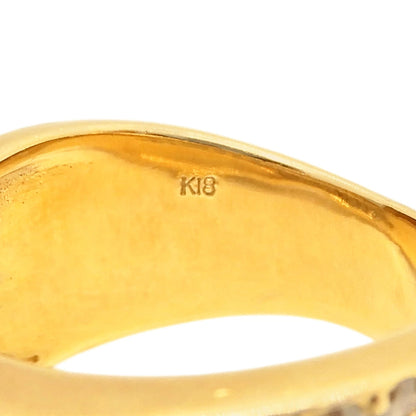 18K Yellow Gold 1.00ct Diamond Ring