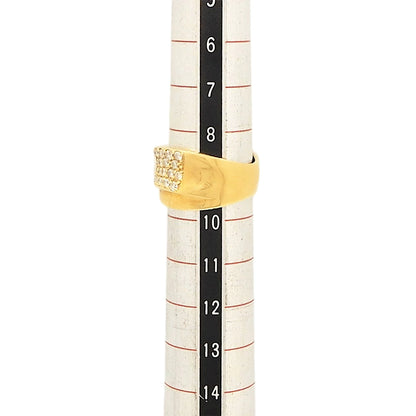 18K Yellow Gold 1.00ct Diamond Ring