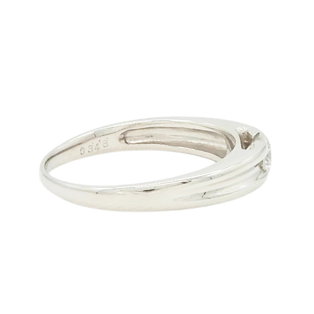 Platinum 900 0.348ct Diamond Ring