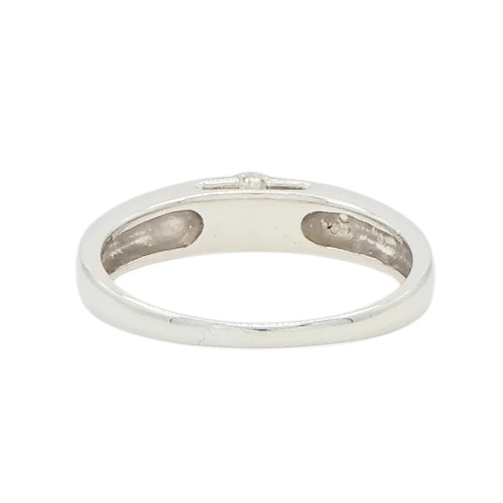 Platinum 900 0.348ct Diamond Ring