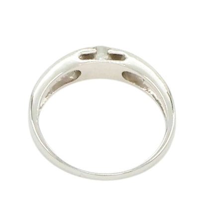 Platinum 900 0.348ct Diamond Ring