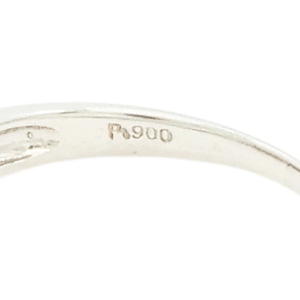 Platinum 900 0.348ct Diamond Ring