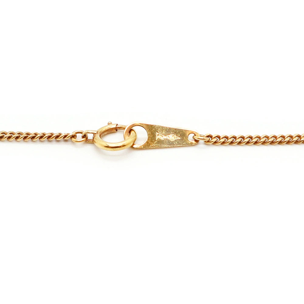 18K Yellow Gold 0.68ct Diamond Necklace