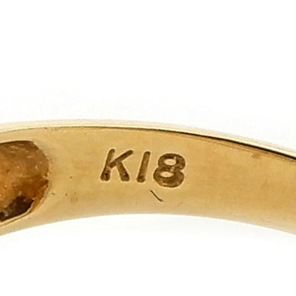 18K Yellow Gold 0.75ct Ruby Ring