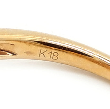 18K Yellow Gold 0.55ct Diamond Ring
