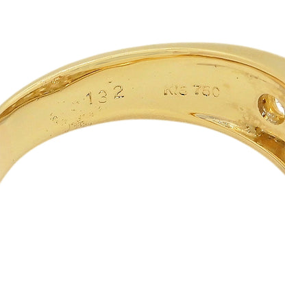 18K Yellow Gold Diamond 1.32ct Channel-Set Ring