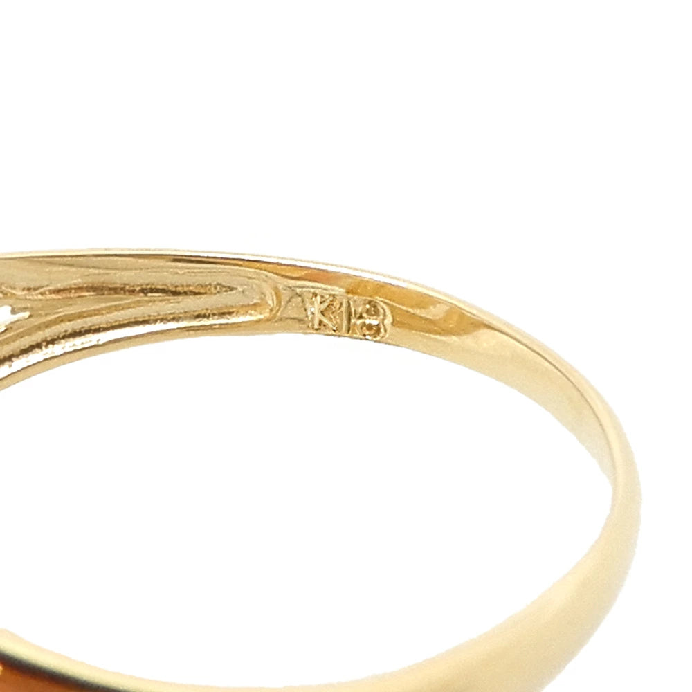 18K Yellow Gold Butterfly Ring