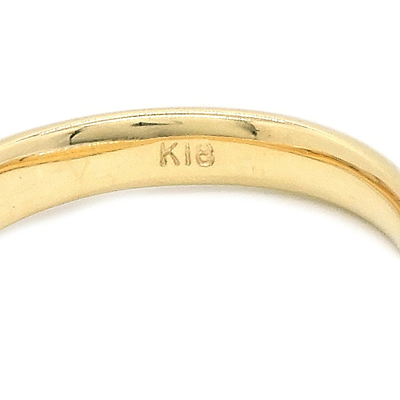 18K Yellow Gold Diamond 0.31ct Solitaire Ring