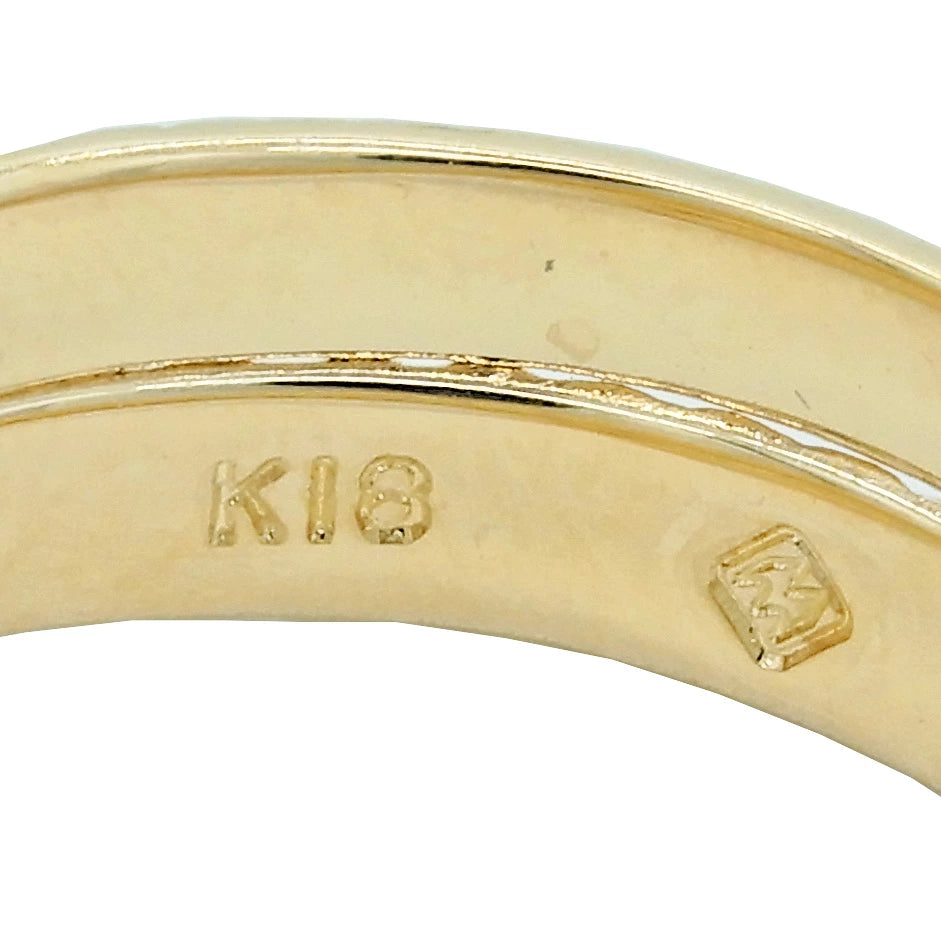 18K Yellow Gold Snake Wrap Ring